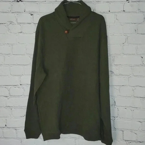 Tasso Elba Olive Pullover Sweater NWT - Picture 1 of 7